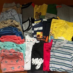 Boys summer clothes lot size 5